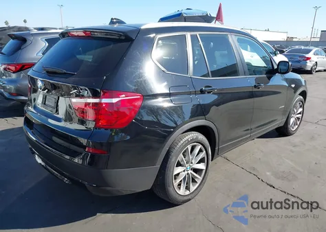 2014 BMW X3 xDrive28I z USA, uszkodzony, nr VIN 5UXWX9C56E0D31871